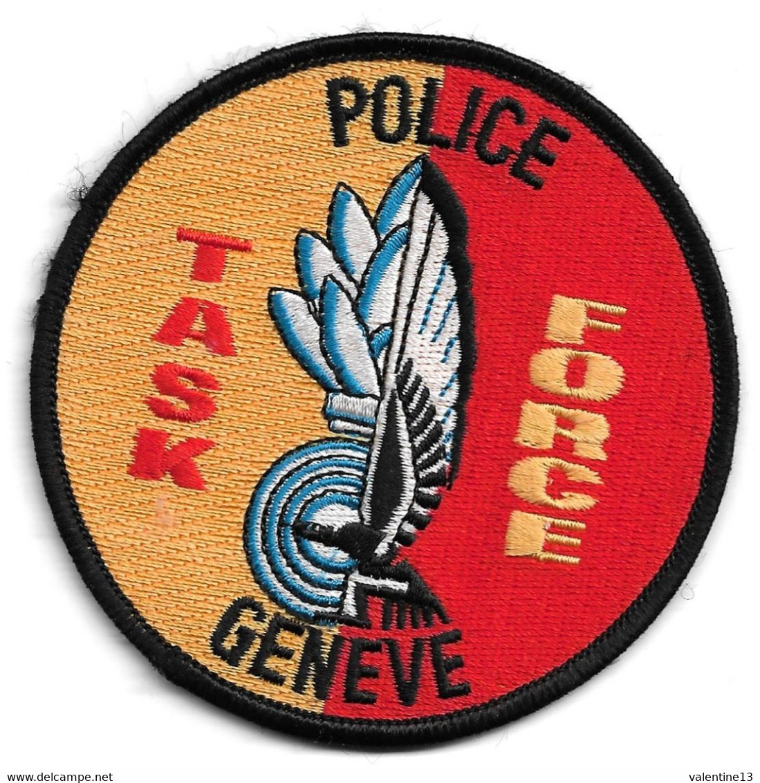 Ecusson POLICE SUISSE GENEVE - Police & Gendarmerie