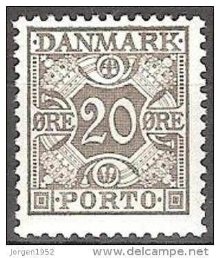 DENMARK #  PORTO  STAMPS FROM YEAR 1934 - Postage Due