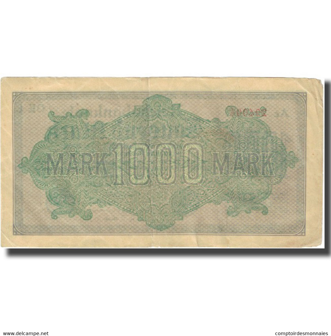 Billet, Allemagne, 1000 Mark, 1922, 1922-09-15, KM:76a, TTB - 10000 Mark