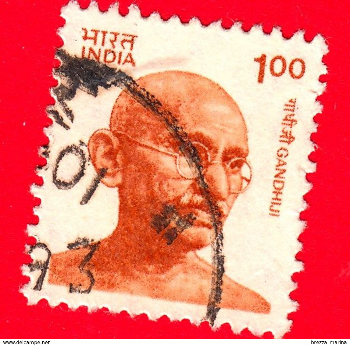 INDIA - Usato - 1991 - Mohandas Karamchand Gandhi (1869-1948) - 1.00 - Used Stamps