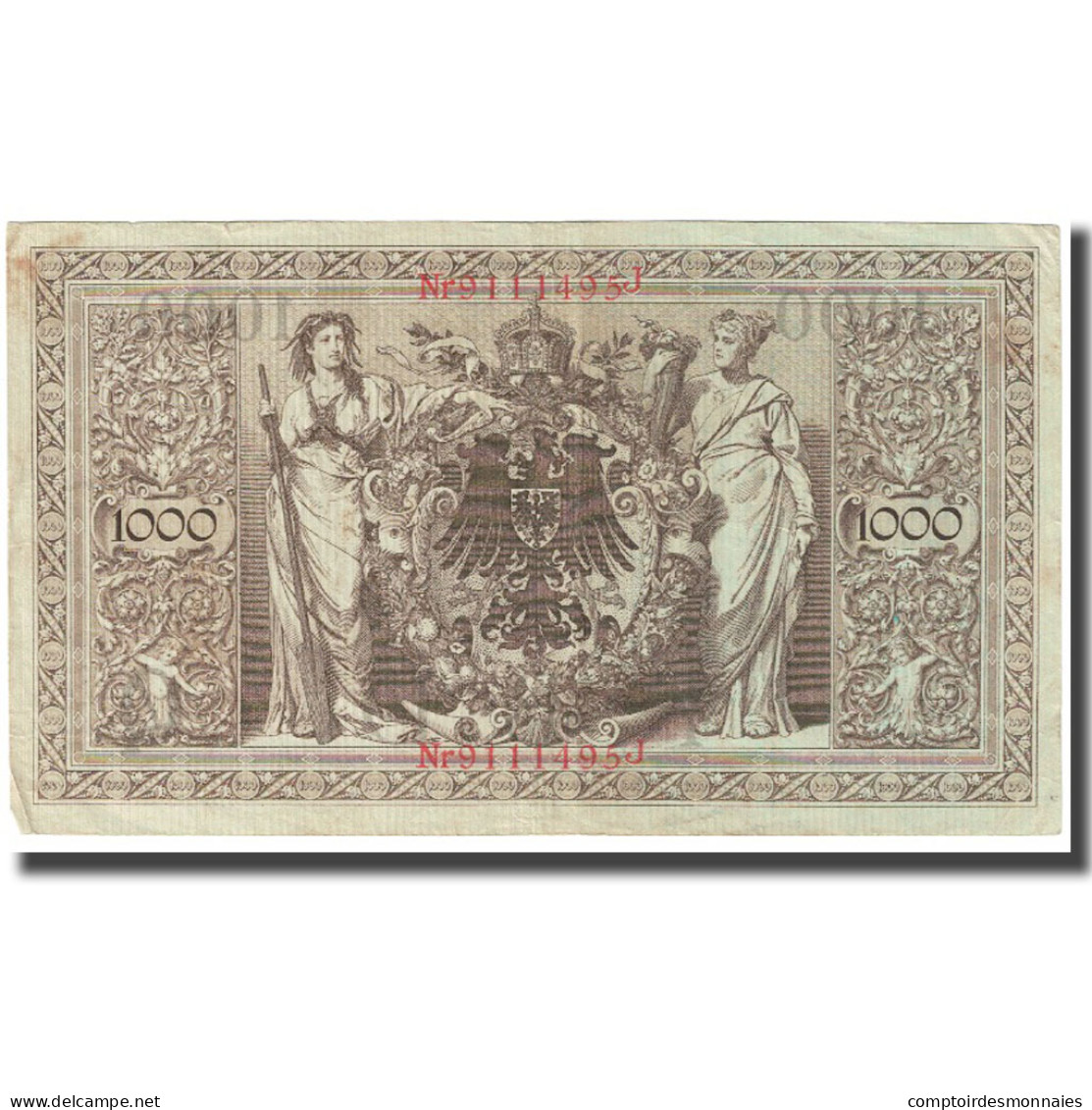 Billet, Allemagne, 1000 Mark, 1910, 1910-04-21, KM:44a, TTB - [ 1] …-1871 : Duitse Staten