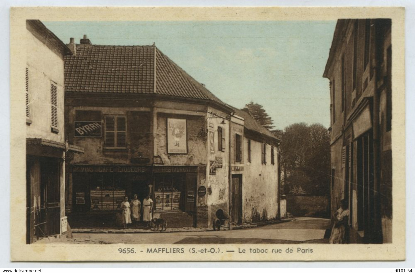 Maffliers, Le Tabac Rue De Paris - Maffliers