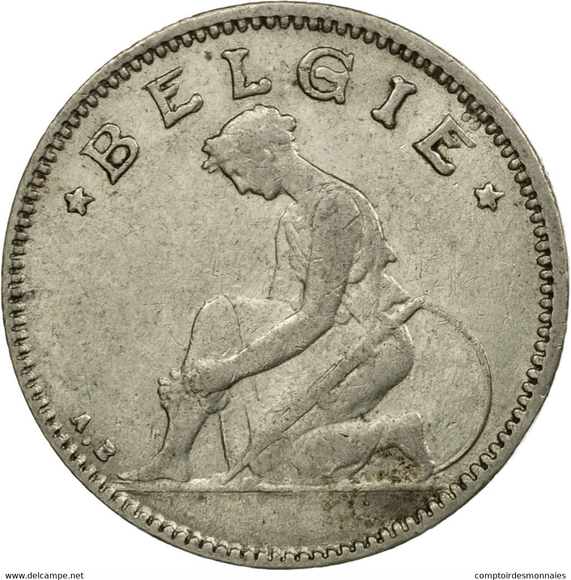 Monnaie, Belgique, 50 Centimes, 1932, TTB, Nickel, KM:88 - 50 Cents