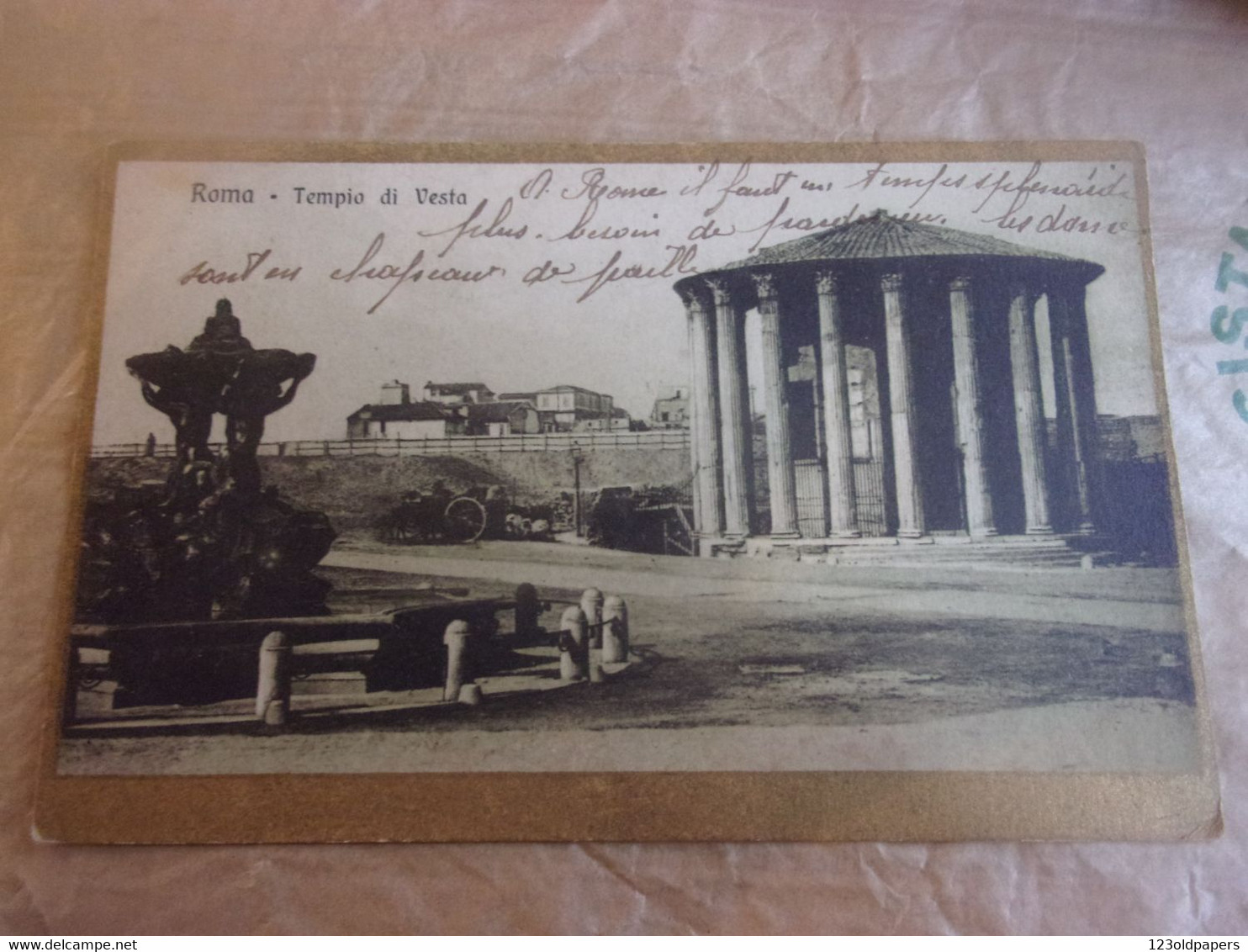 ♥️  ROMA TEMPIO DI VESTA 1919 - Other & Unclassified