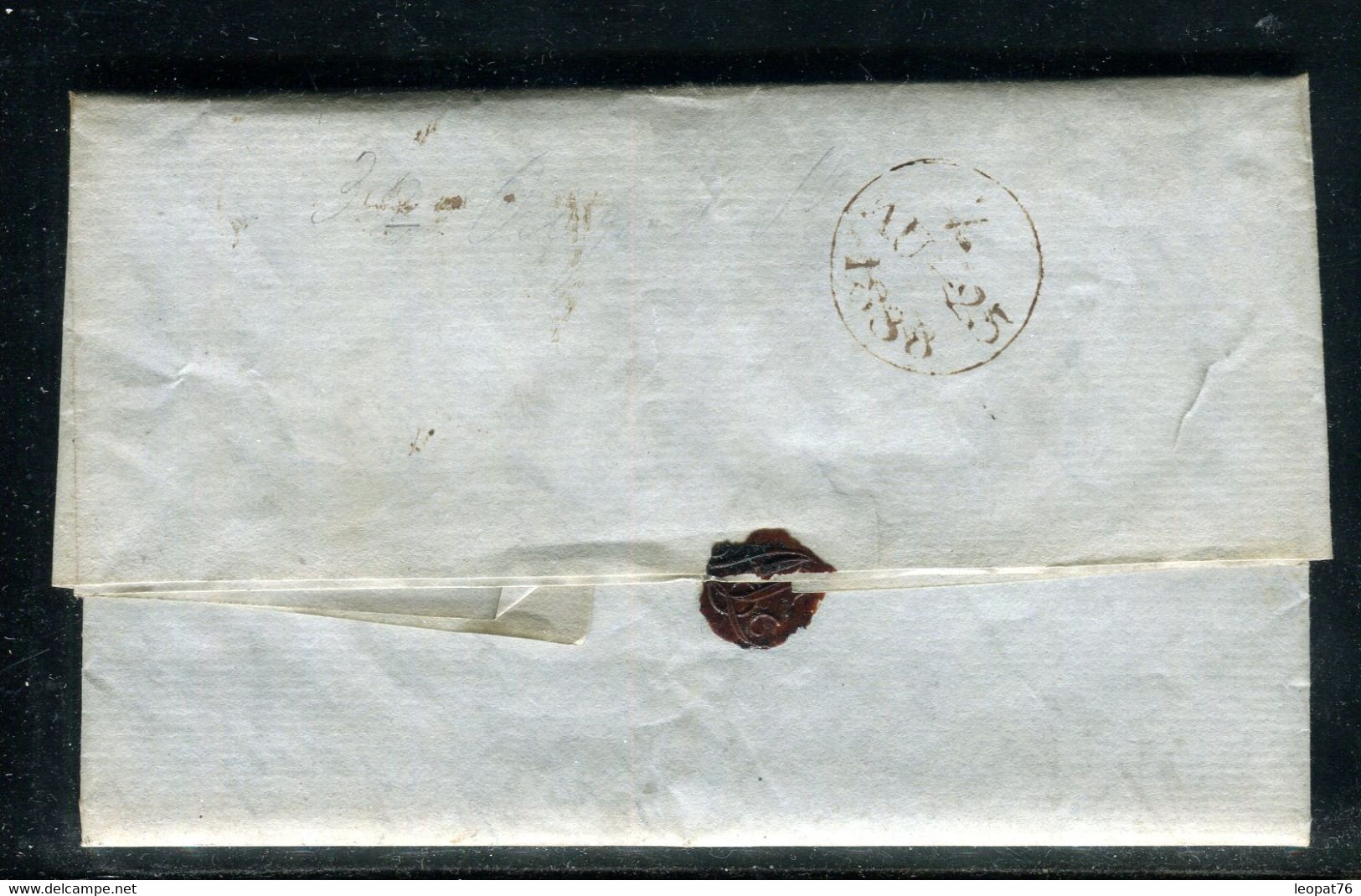 Grande Bretagne - Lettre Cachetée Avec Texte De Londres Pour Liverpool En 1838 - N 303 - ...-1840 Prephilately