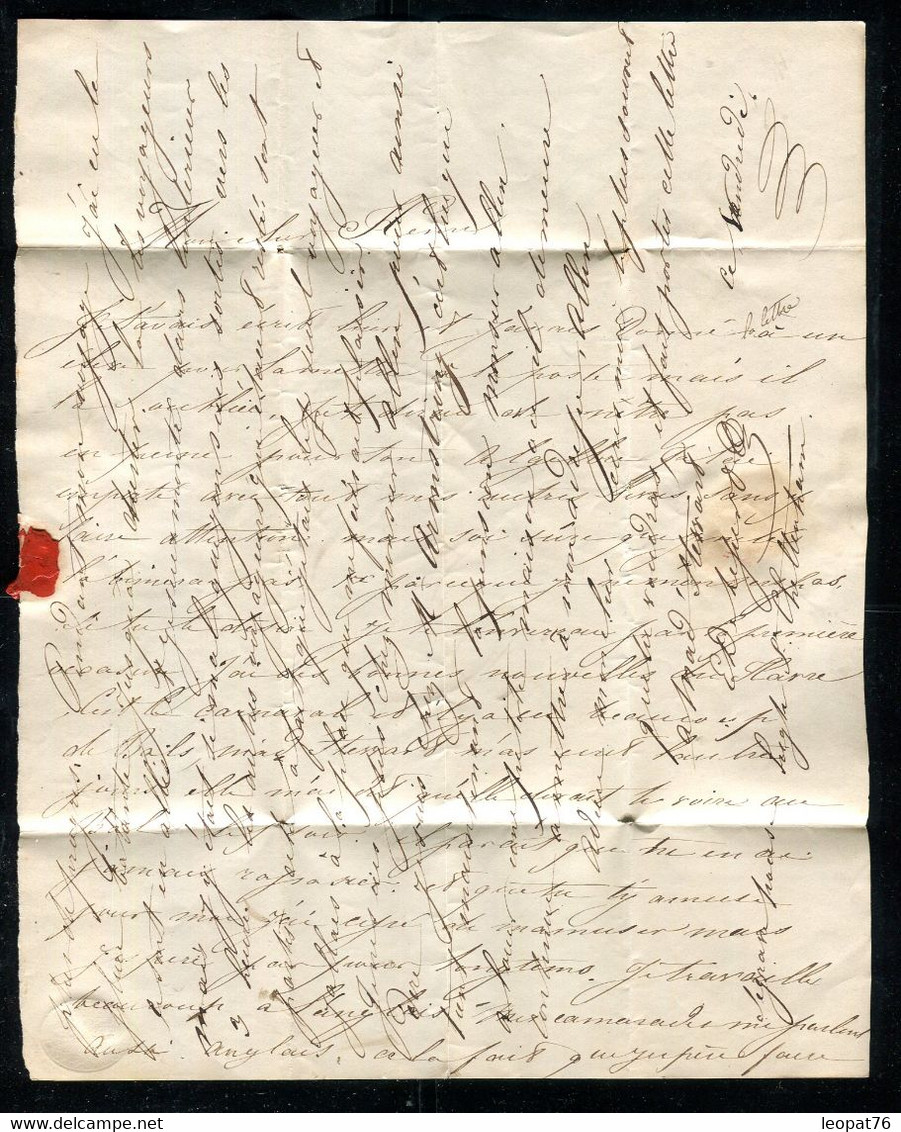 Grande Bretagne - Lettre Cachetée Avec Texte De Cheltenham Pour Liverpool En 1832 - N 304 - ...-1840 Precursores