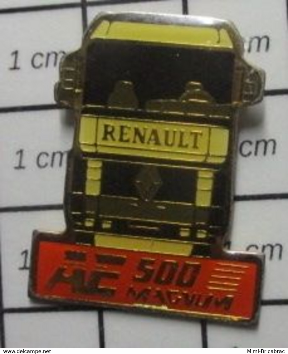 116a Pin's Pins / Beau Et Rare / TRANSPORTS / CAMION RENAULT Ae 500 MAGNUM - Transports