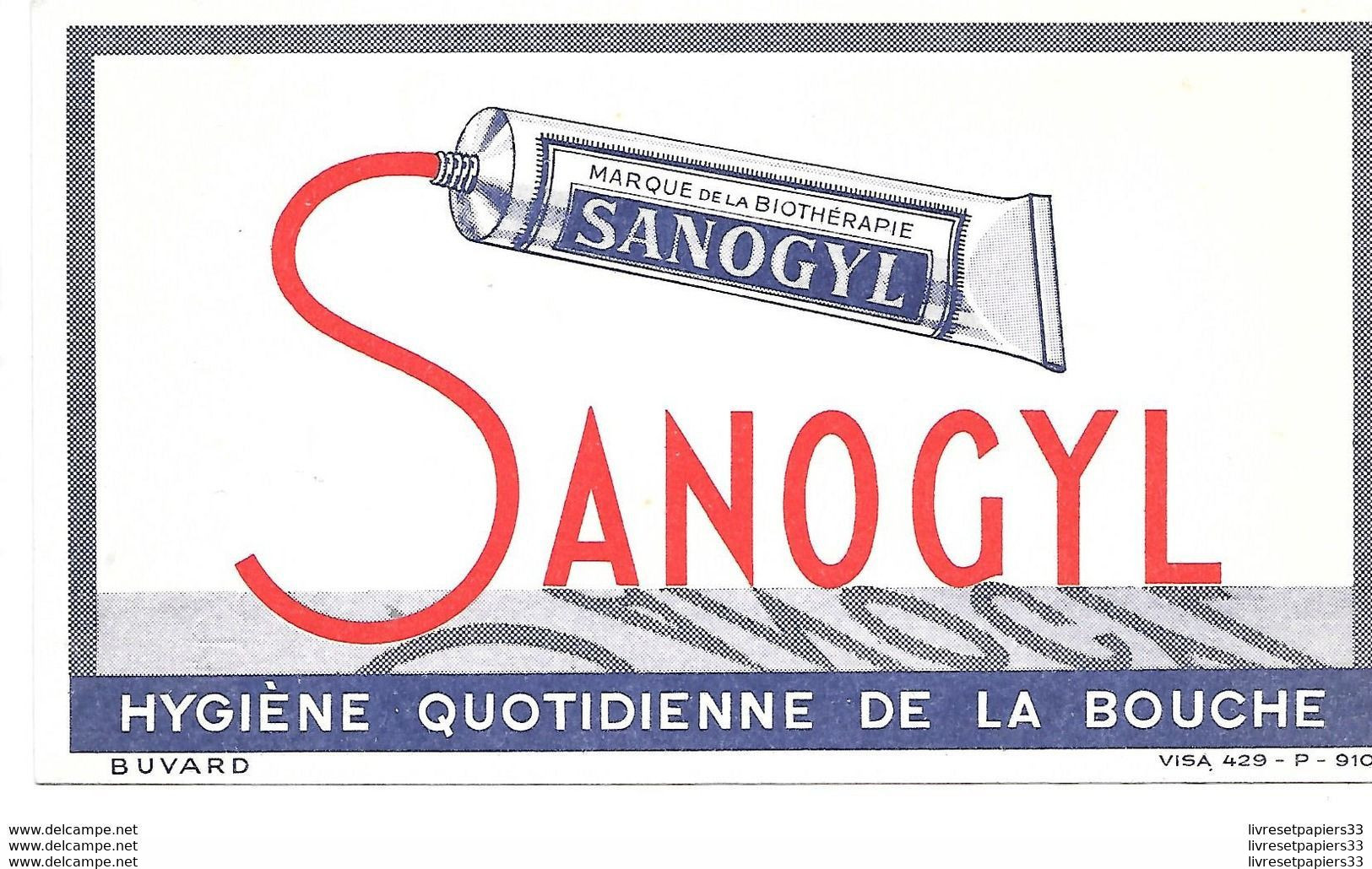 BUVARD SANOGYL Hygiène De La Bouche Dentifrice - Perfume & Beauty