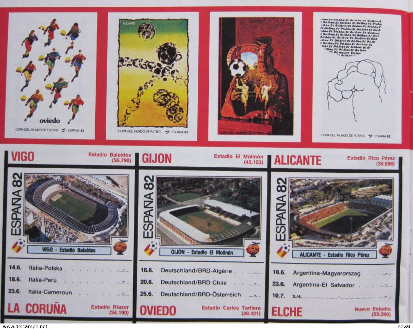 Panini ESPANA 1982 Mundial Football Album Rare Reproduction pls see DESCRIPTION