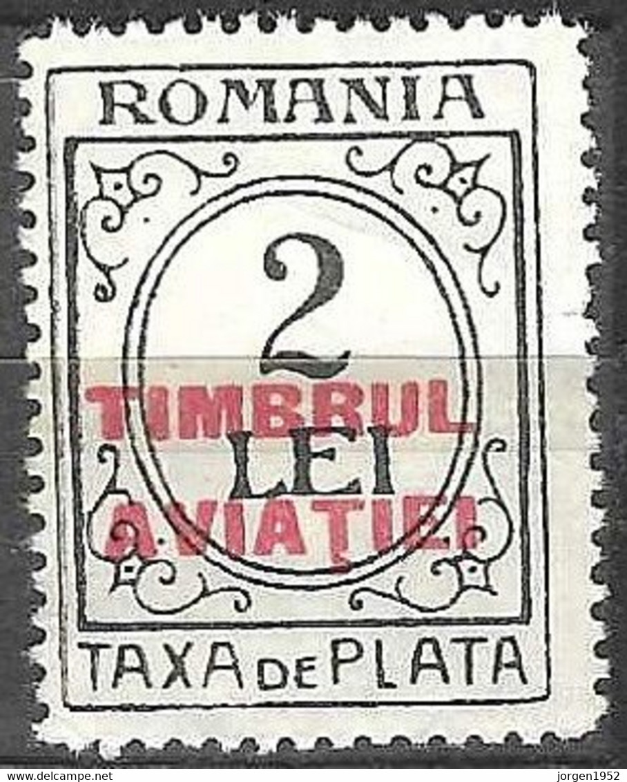 ROMANIA # FROM 1931  MICHEL ZP22 - Strafport