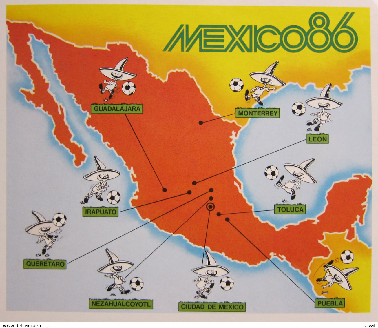 Panini MEXICO 1986 Mundial Football Album Rare Reproduction Pls See DESCRIPTION - Otros & Sin Clasificación