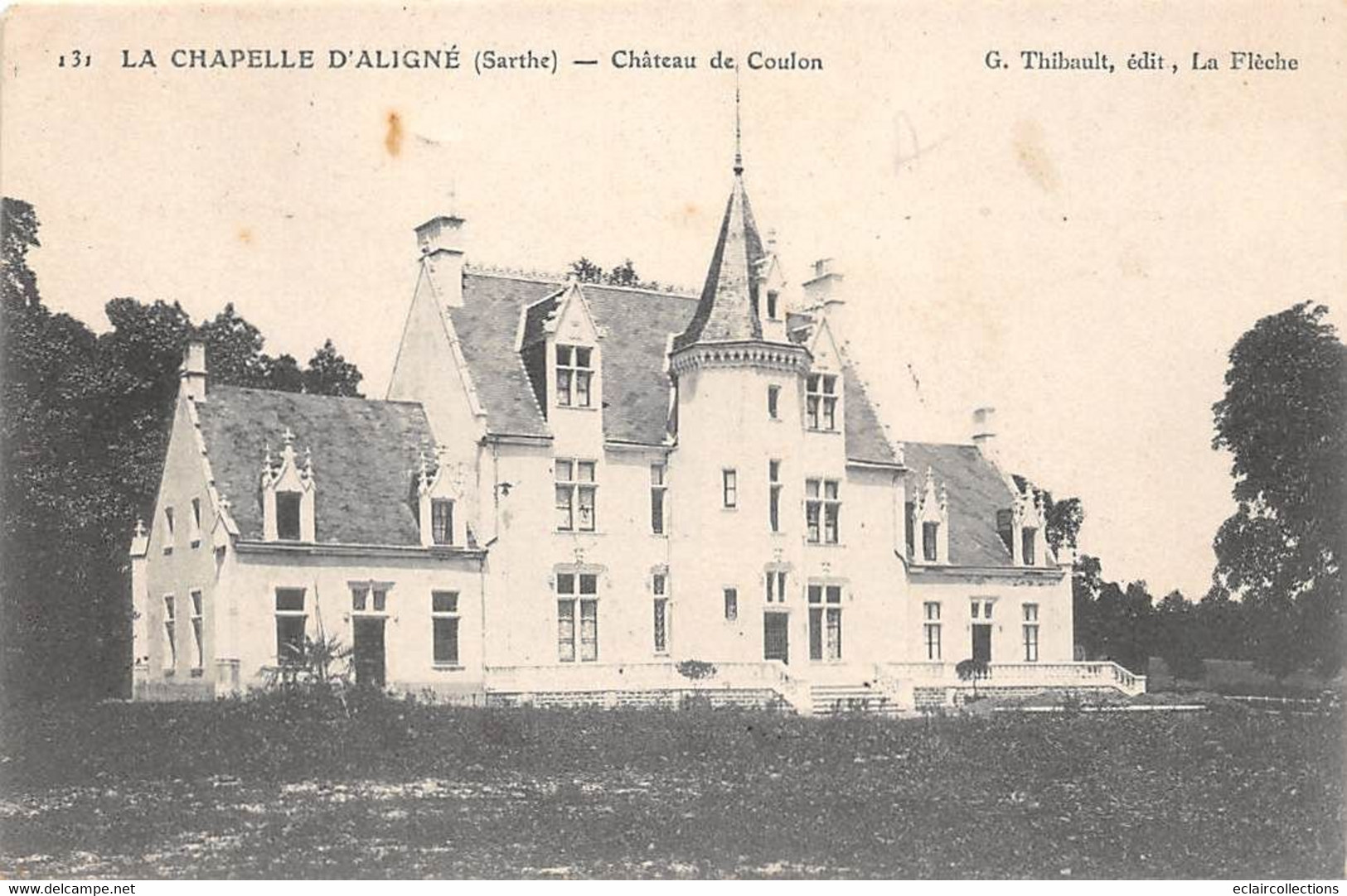 La Chapelle D'Aligné            72       Château De Coulon          (voir Scan) - Autres & Non Classés