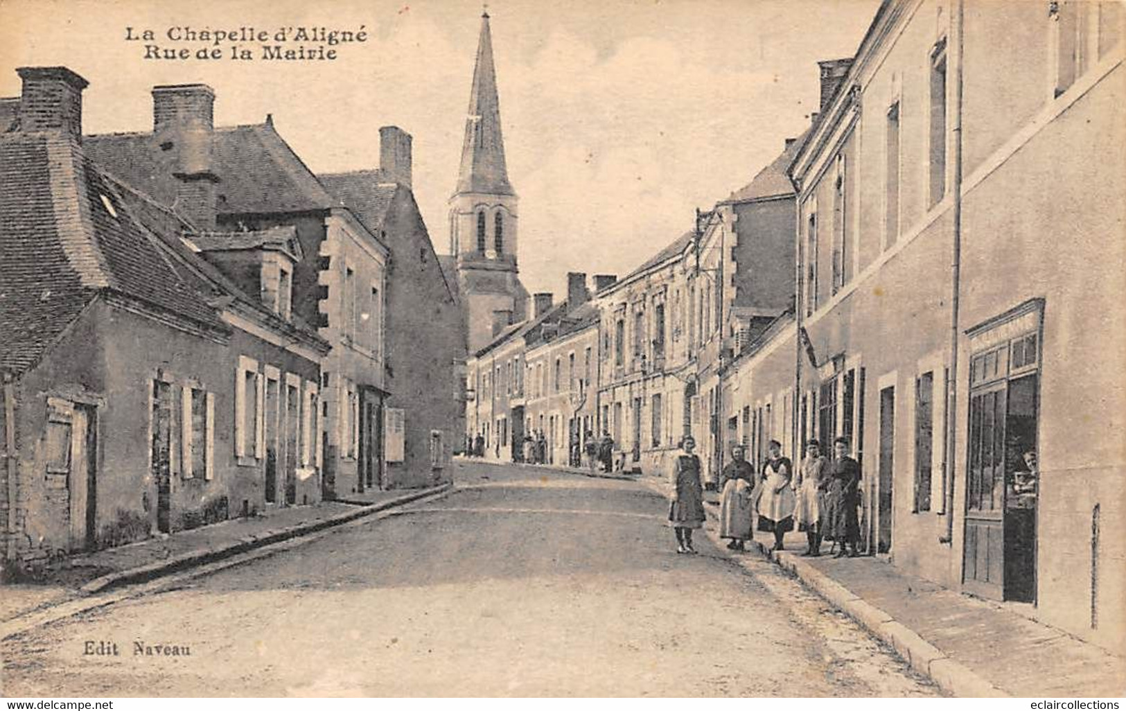 La Chapelle D'Aligné            72       Rue De La Mairie          (voir Scan) - Autres & Non Classés