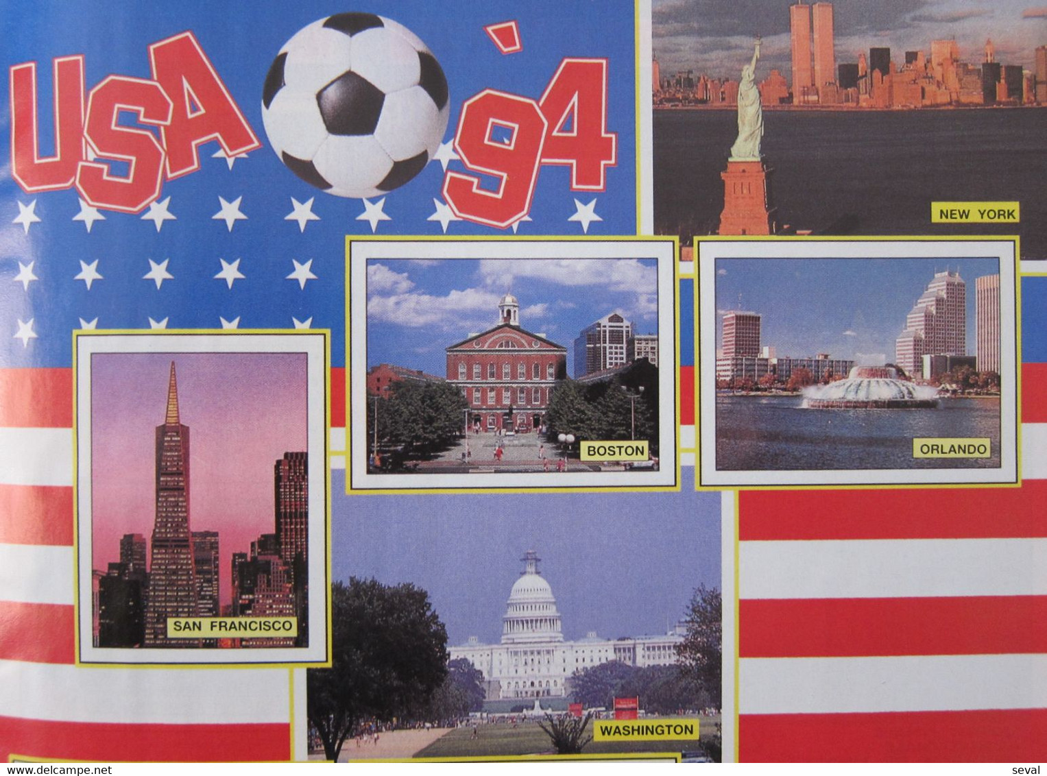 Panini USA 1994 Mundial Football Album Rare Reproduction Pls See DESCRIPTION - Other & Unclassified