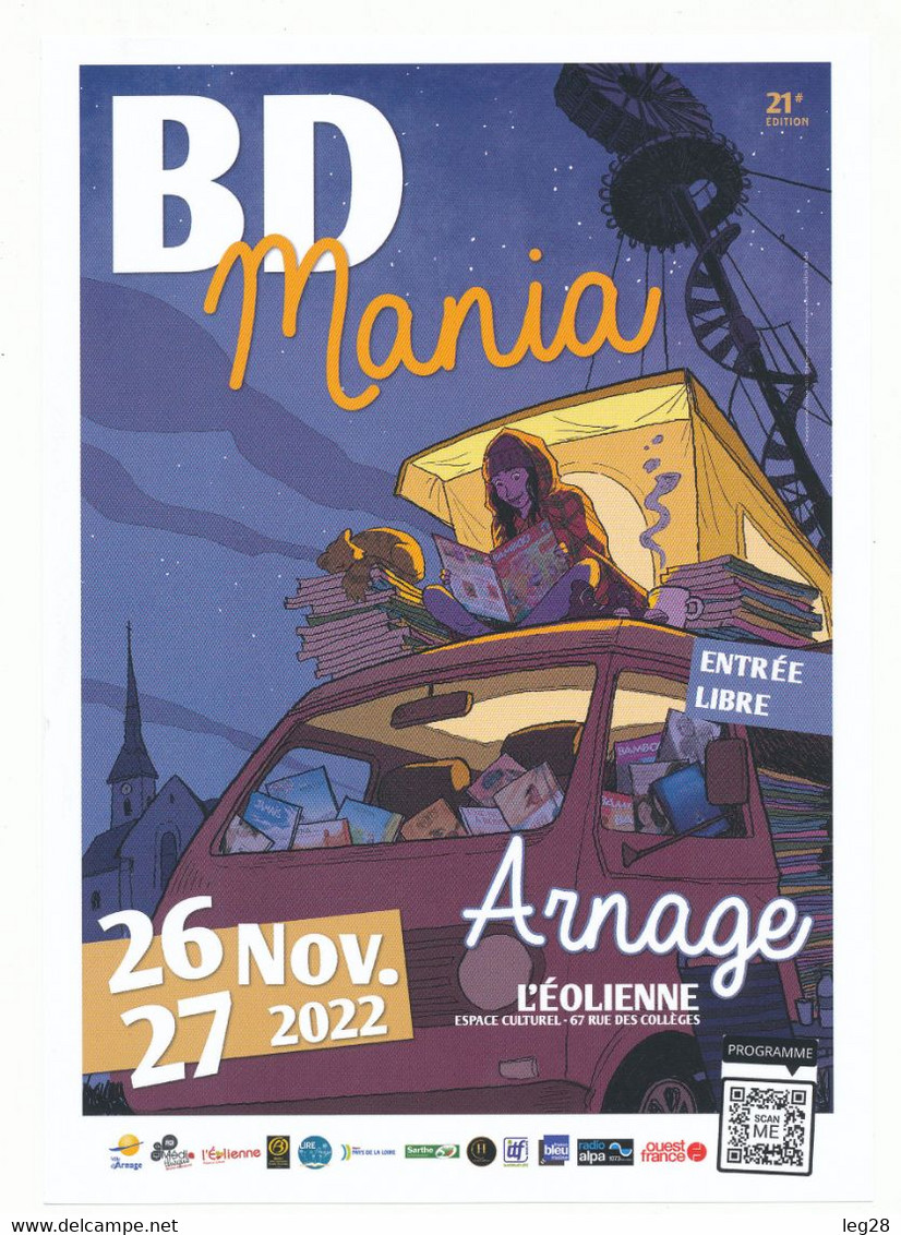BD  MANIA  ARNAGE - Affiches & Offsets