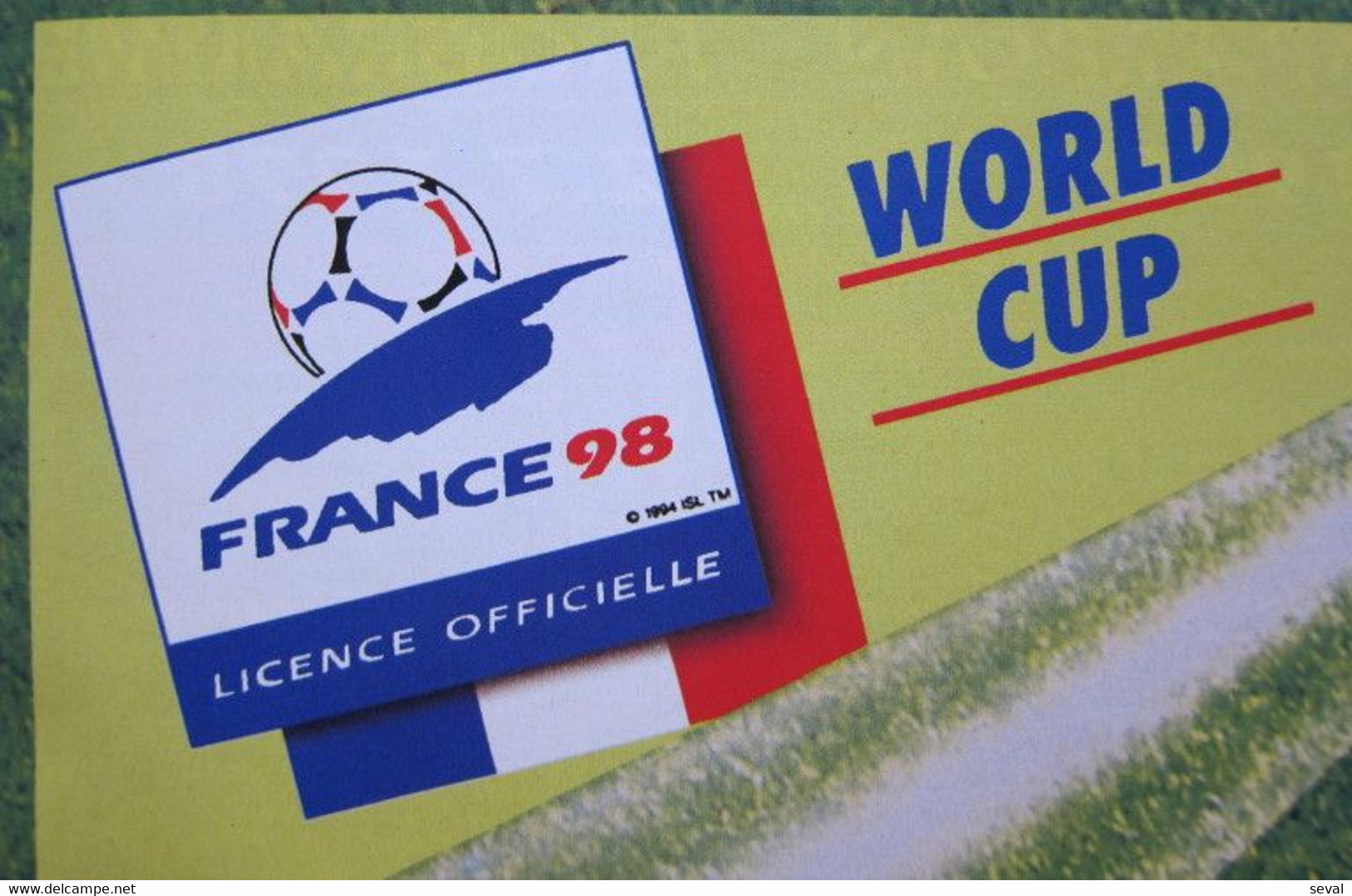 Panini FRANCE 1998 Mundial Football Album Rare Reproduction Pls See DESCRIPTION - Andere & Zonder Classificatie