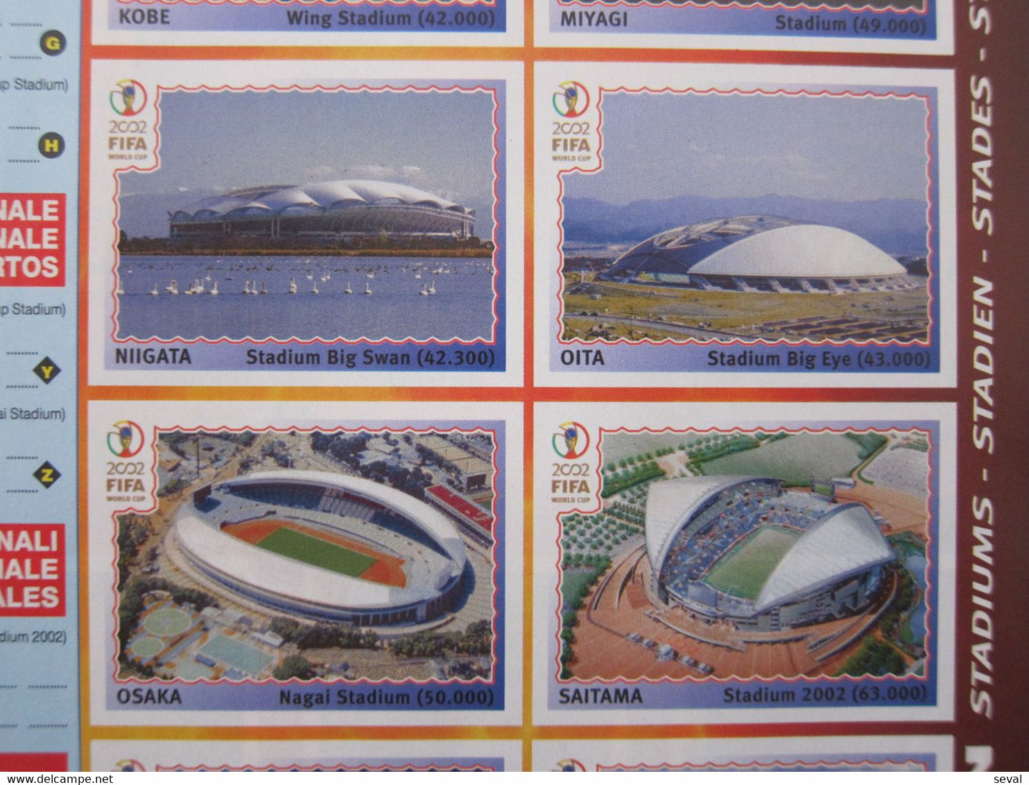 Panini KOREA JAPAN 2002 Mundial Football Album Rare Reproduction Pls See DESCRIPTION - Otros & Sin Clasificación