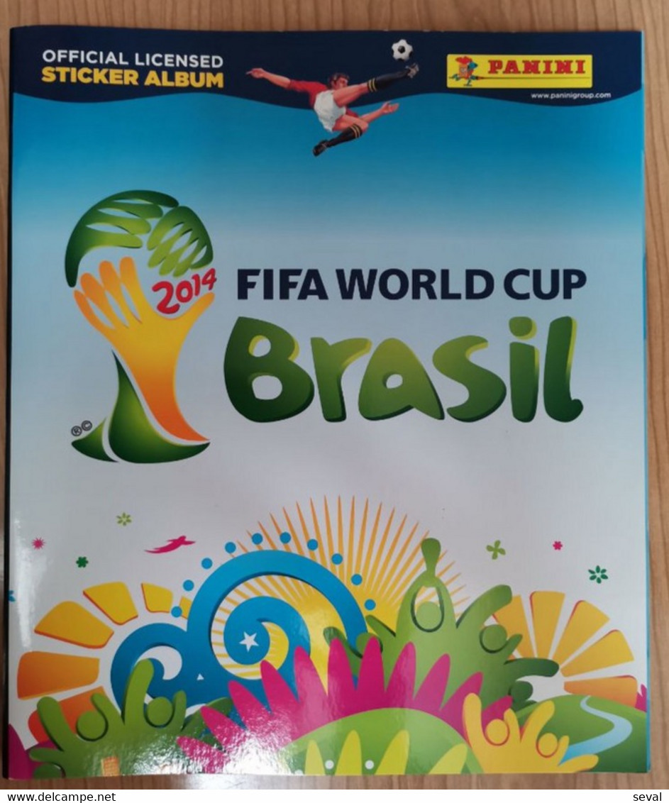 Panini 2014 Mundial BRAZIL EMPTY Football ORIGINAL From CYPRUS - Autres & Non Classés