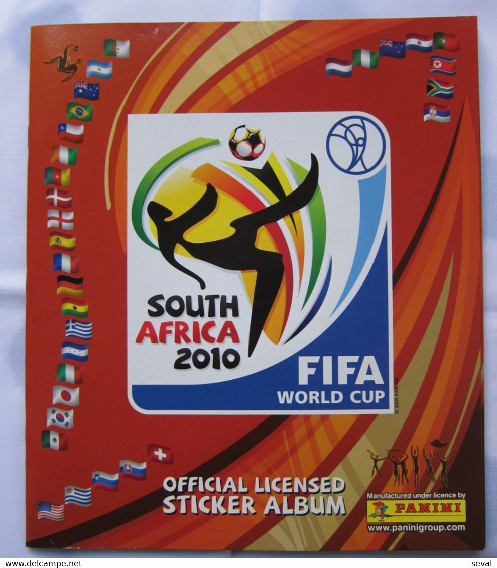 Panini 2010 Mundial SOUTH AFRICA EMPTY Football ORIGINAL From CYPRUS - Other & Unclassified