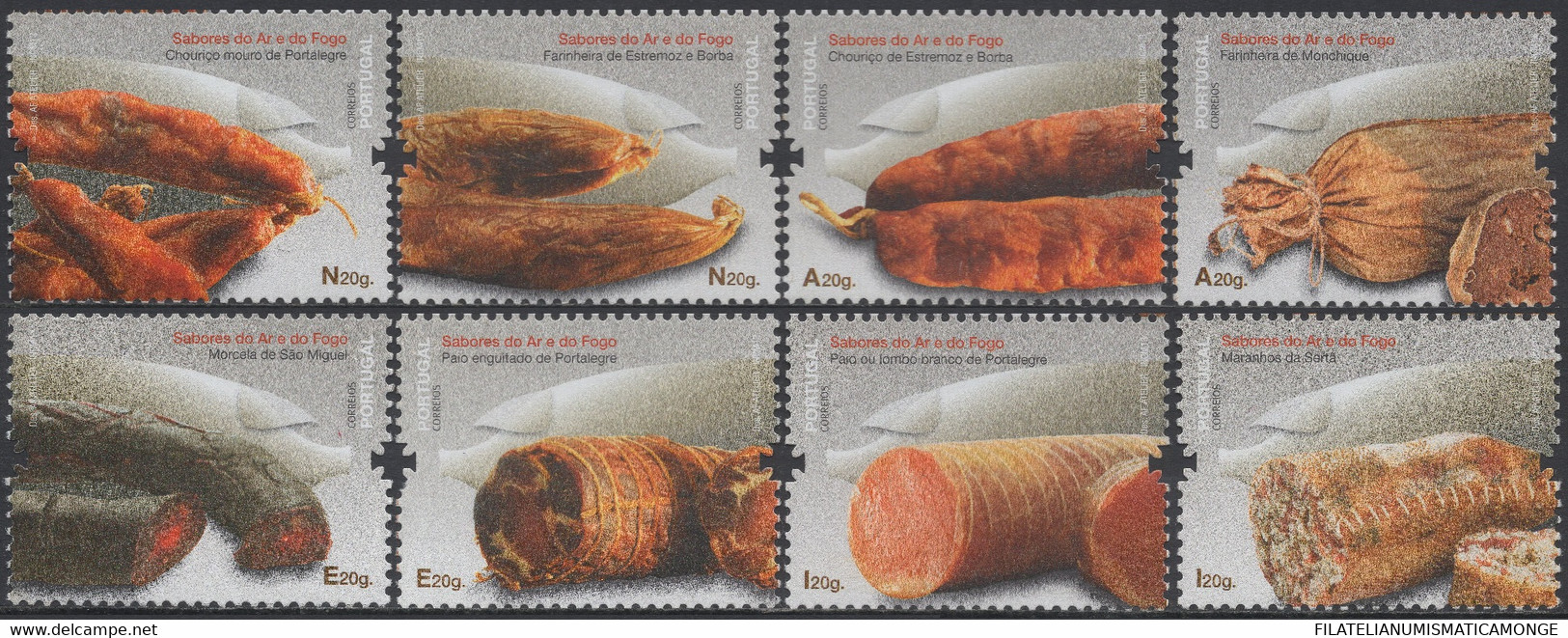 Portugal 2013 Correo 3791/98 **/MNH Gastronomía - Sabores Del Aire Y Del Fuego. - Neufs