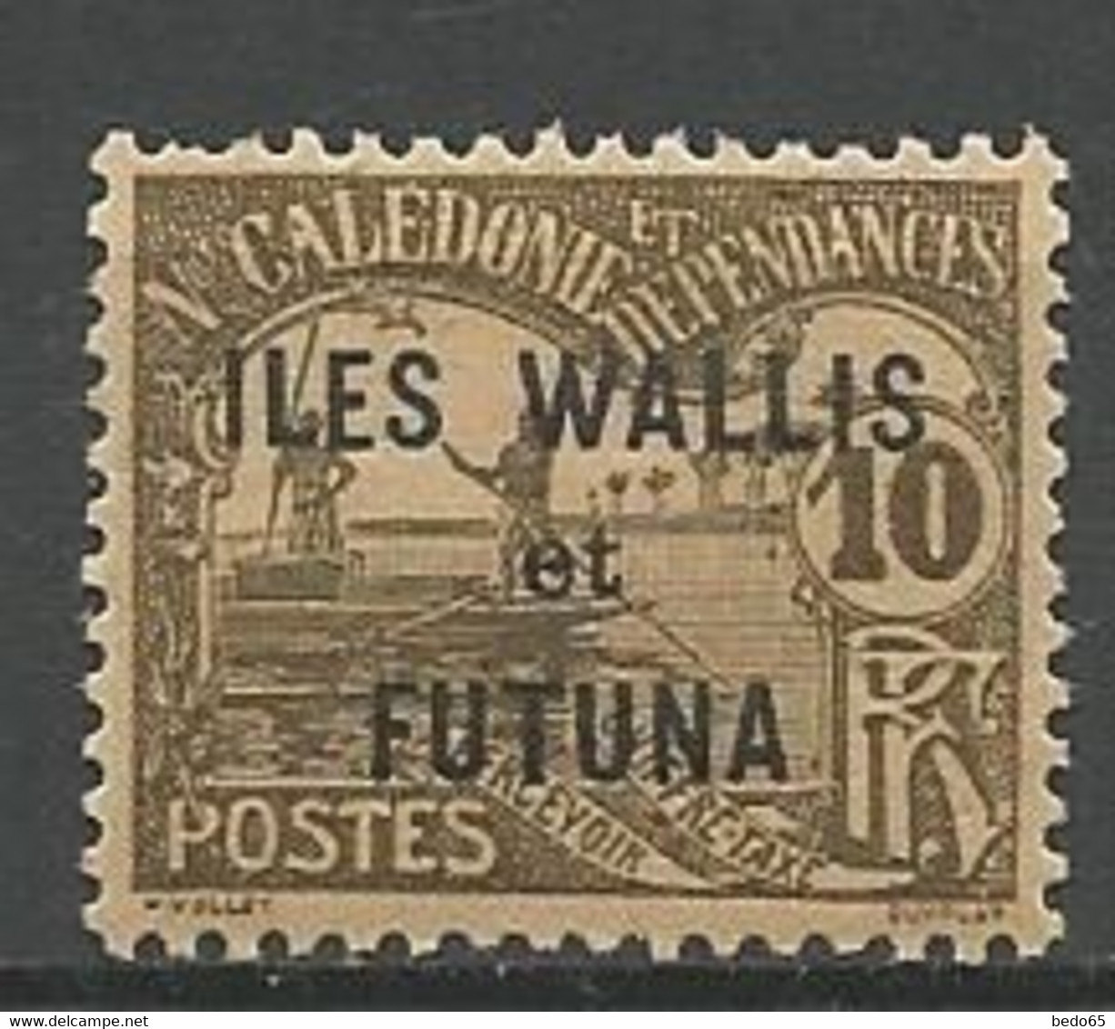 WALLIS ET FUTUNA TAXE N° 2 NEUF** SANS  CHARNIERE / MNH - Postage Due