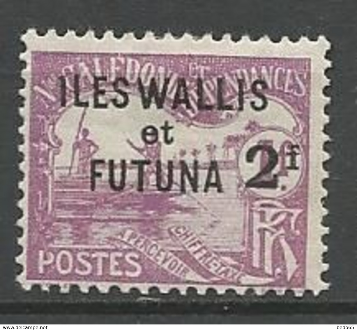 WALLIS ET FUTUNA TAXE N° 9 NEUF*  CHARNIERE / MH - Postage Due