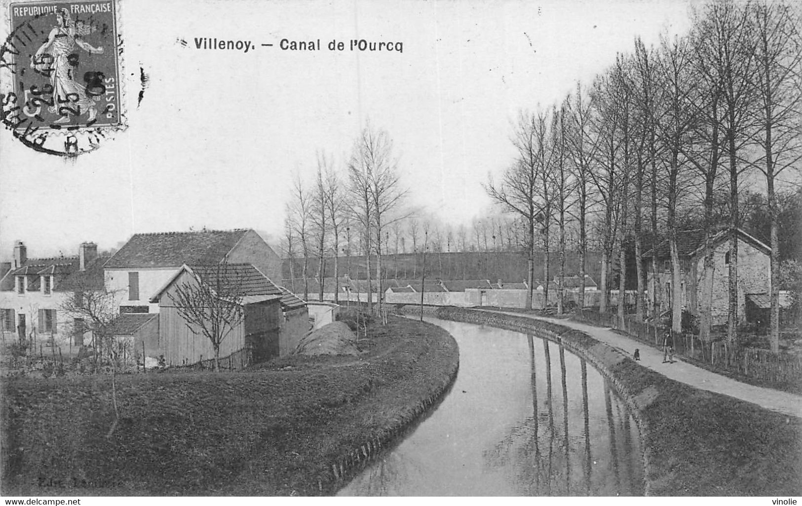 22-5930 : VILLENOY. CANAL DE L'OURCQ - Villenoy