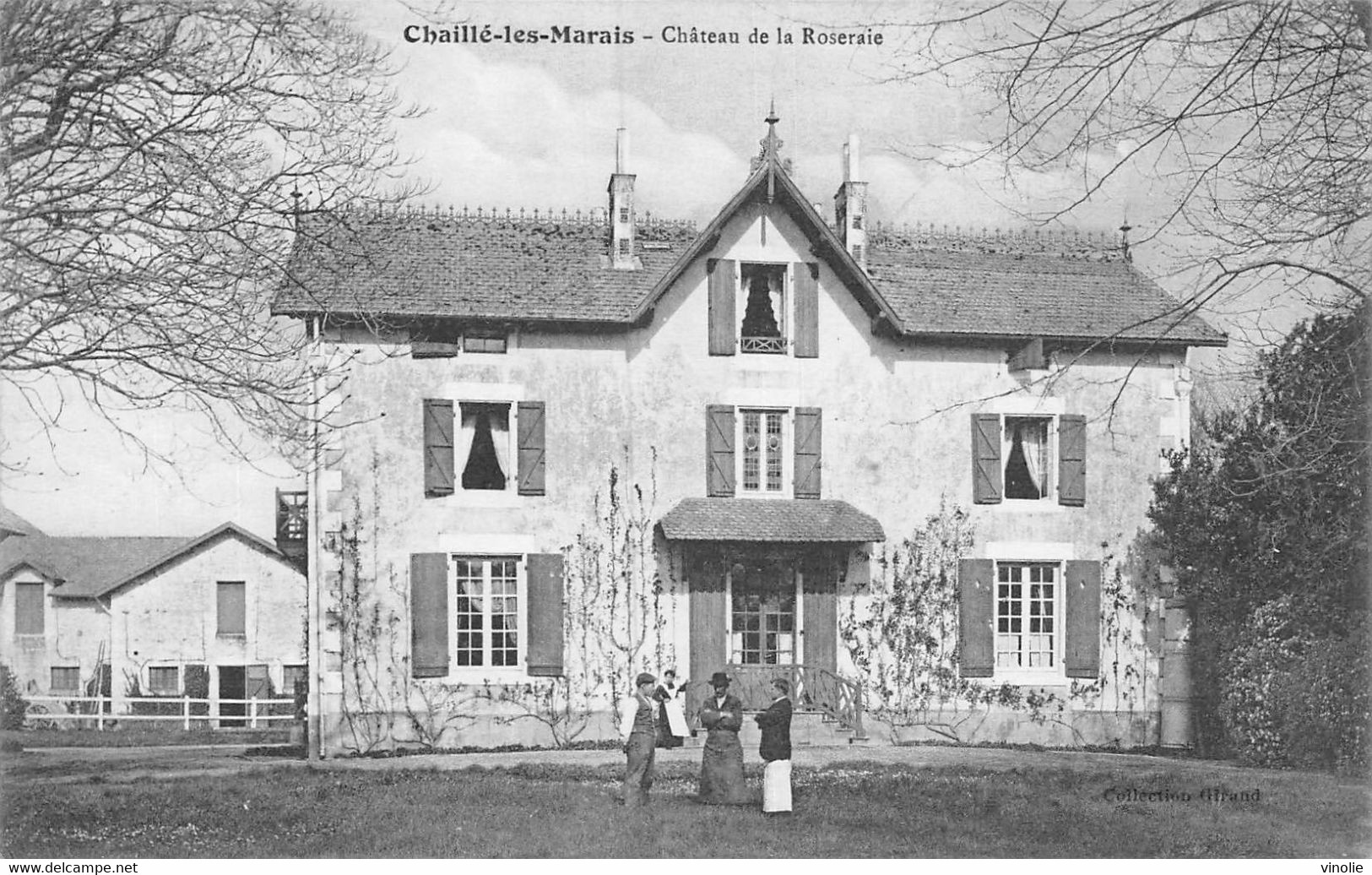 22-5968 : CHAILLE-LES-MARAIS. CHATEAU DE LA ROSERAIE - Chaille Les Marais