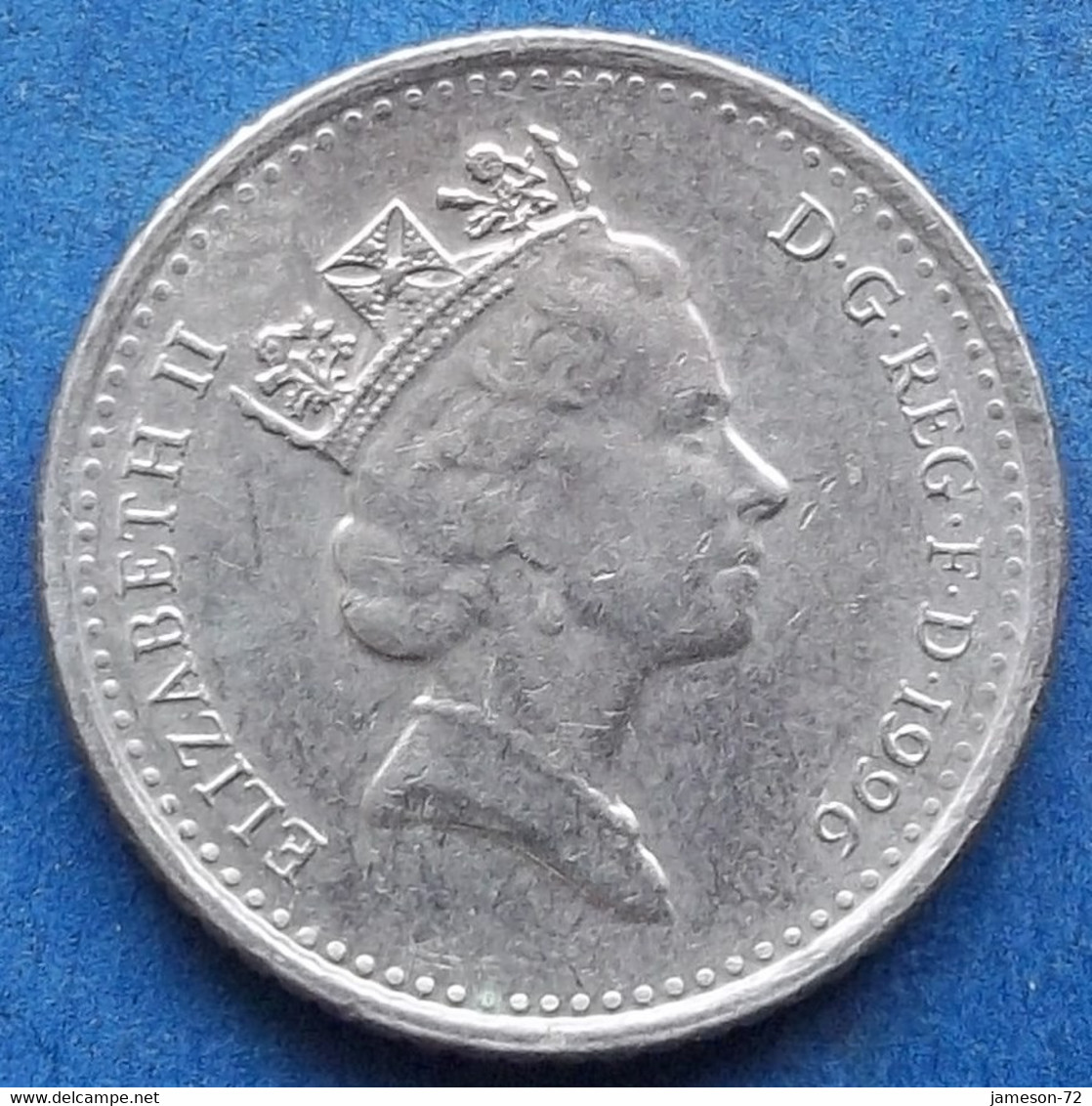 UK - 5 Pence 1996 "Crowned Thistle" KM# 937b Elizabeth II Decimal Coinage (1971-2022) - Edelweiss Coins - 5 Pence & 5 New Pence