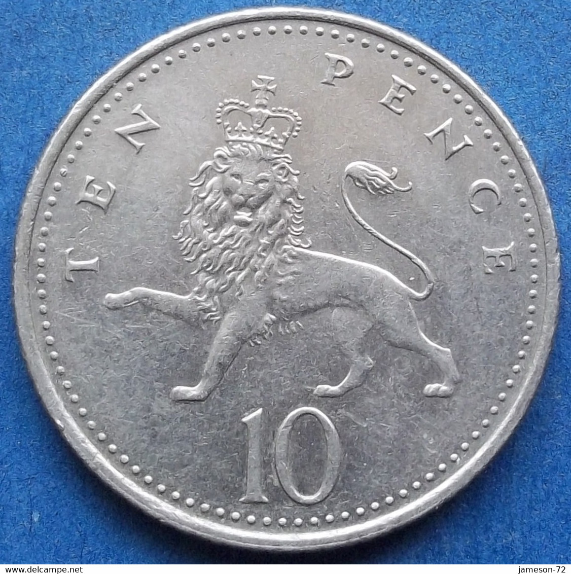 UK - 10 Pence 1996 "Crowned Lion" KM# 938b Elizabeth II Decimal Coinage (1971-2022) - Edelweiss Coins - 10 Pence & 10 New Pence