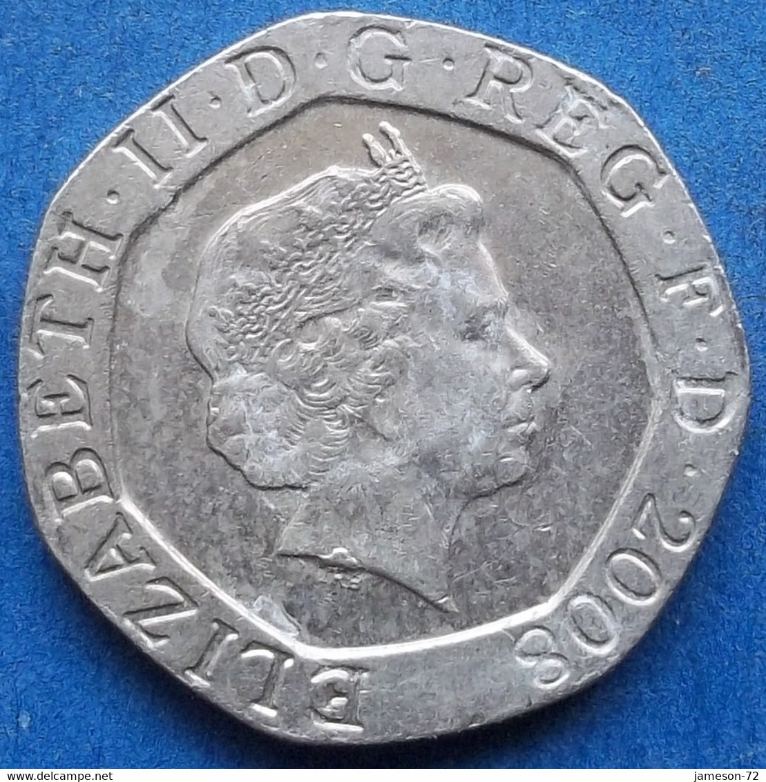 UK - 20 Pence 2008 KM# 1111 Elizabeth II Decimal Coinage (1971-2022) - Edelweiss Coins - 20 Pence