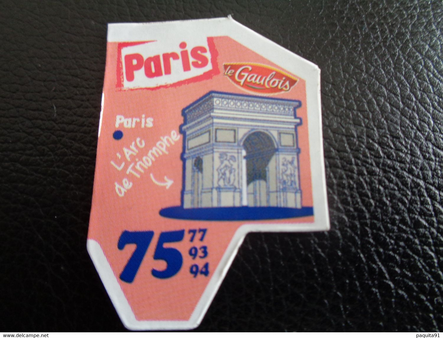 Magnet Le GAULOIS 75 Paris Et Ile De France - Advertising