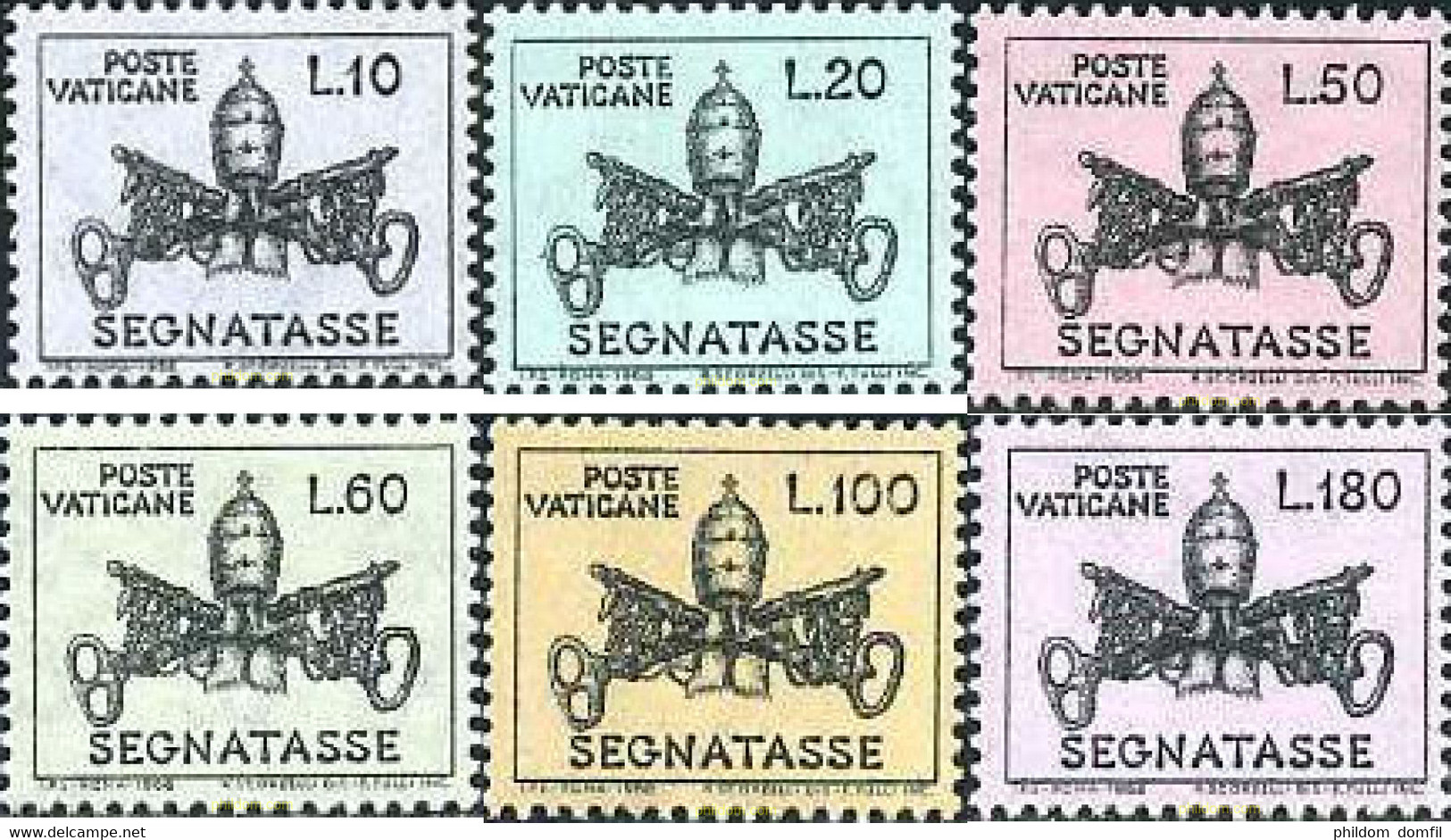 128575 MNH VATICANO 1968 PONTIFICADO DE PABLO VI - Usados