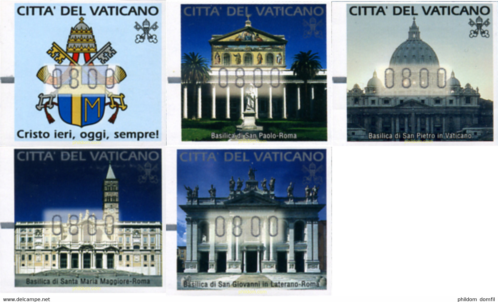 117446 MNH VATICANO 2000 AÑO SANTO 2000 - Oblitérés