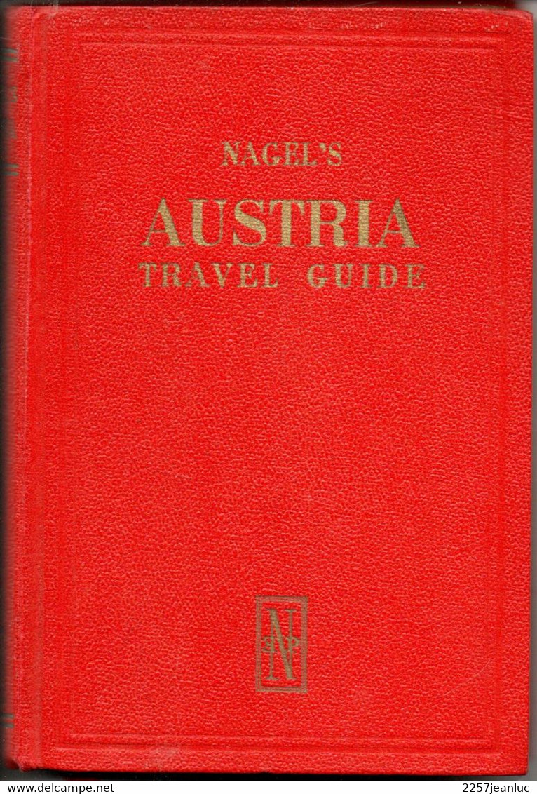 Nagel's * Austria Travel Guide  Ostrereich * Autriche 1952 - Europe