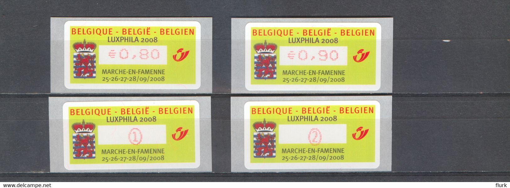 België ATM120 S10 XX Cote €20 Perfect - Nuevos