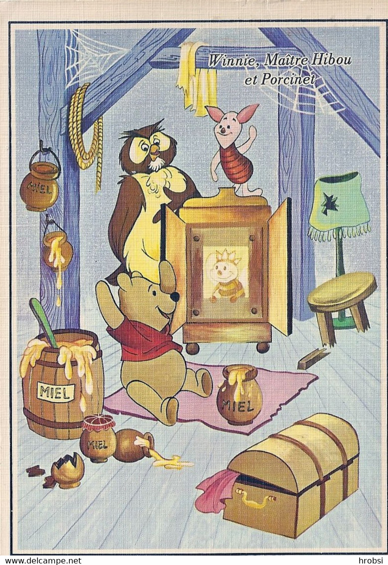 Theme Illustrateur Walt Disney, Winnie , Maître Hibou Et Porcinet - Meunier, S.