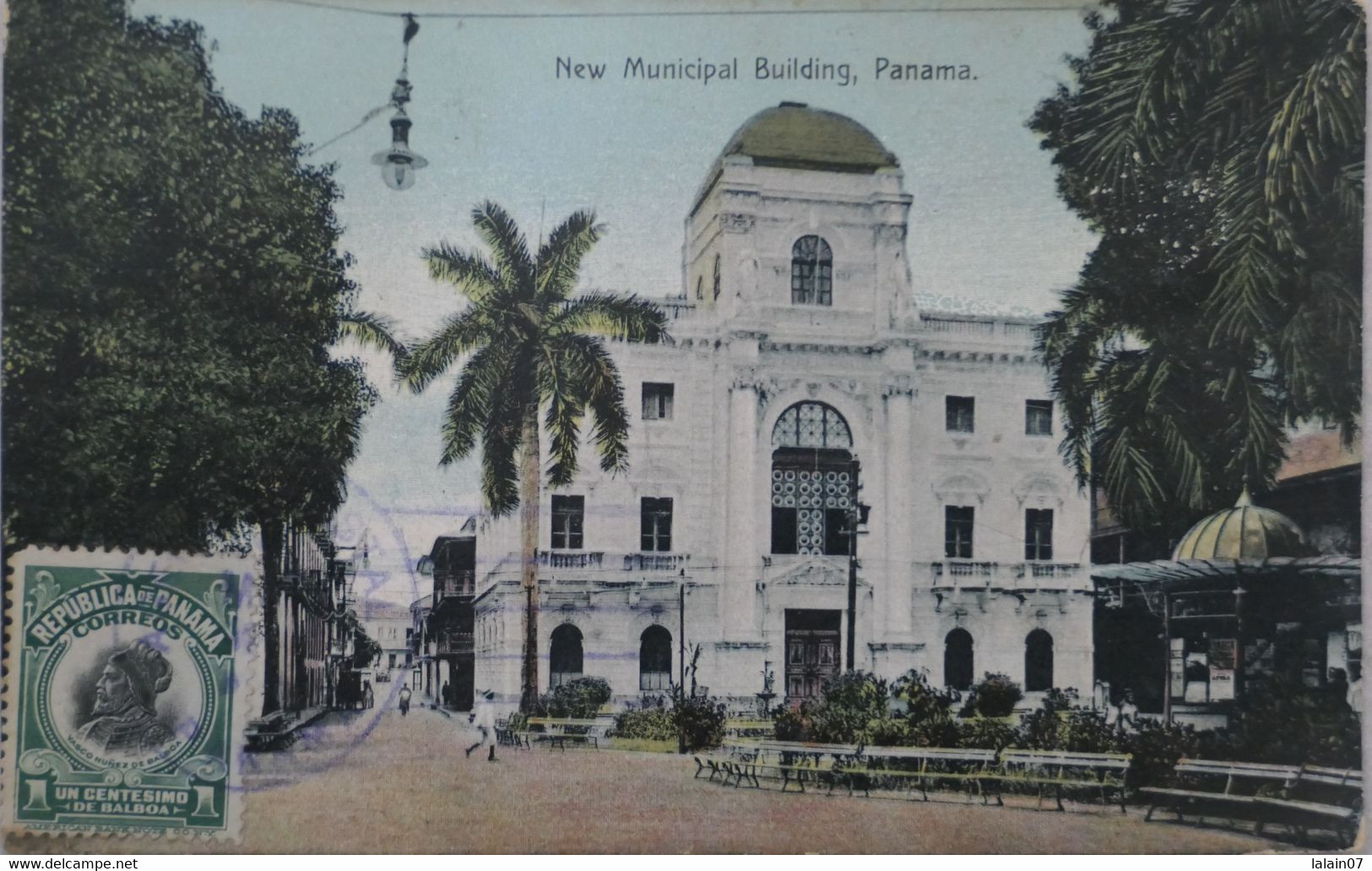 C. P. A. : PANAMA : New Municipal Building, Panama, Stamp In 1914 - Panama