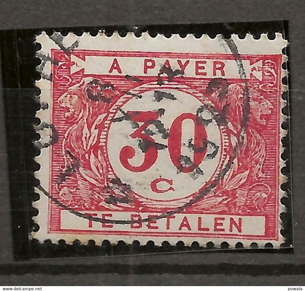 Sterstempel Depot-relais LOPHEM 8/12/1923 Op Tx35 - Autres & Non Classés