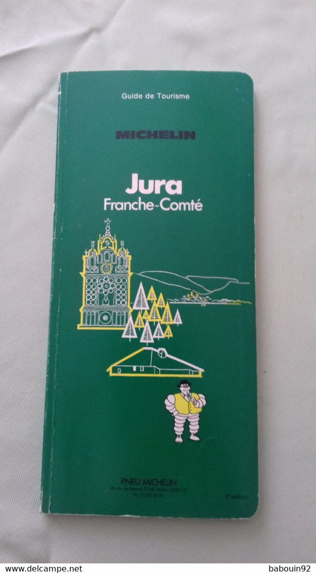 Guide Vert Jura Franche Comté 5ème édition - Other & Unclassified