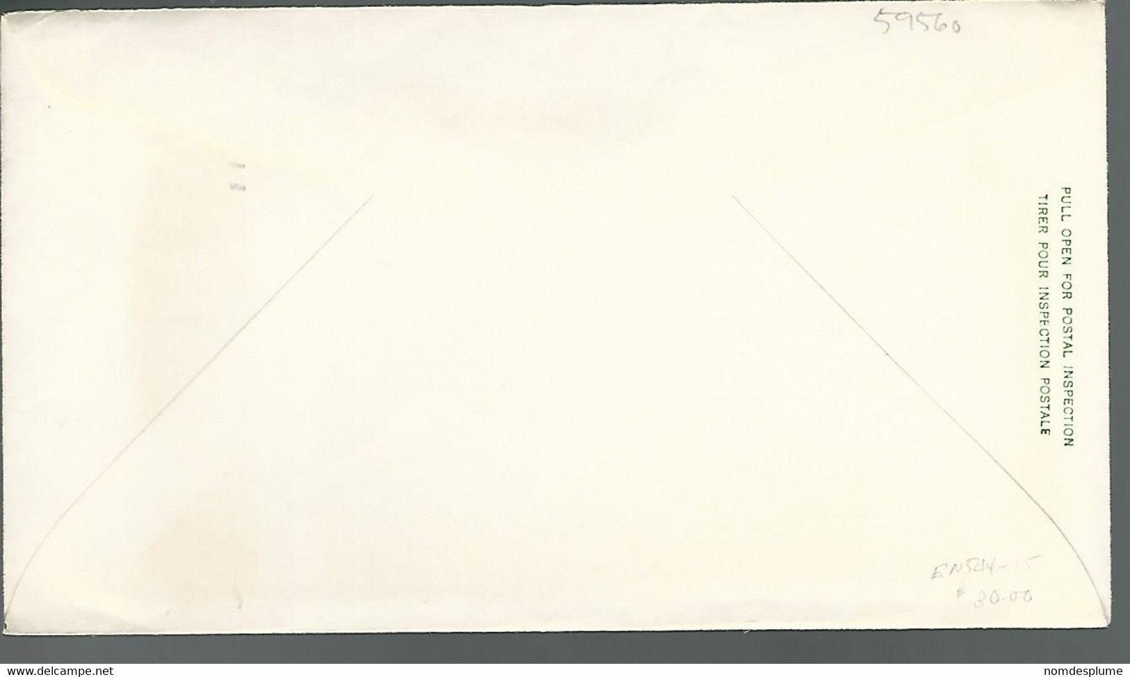 59560) Canada Precancel Postmark Cancel Vancouver 1963 - Precancels