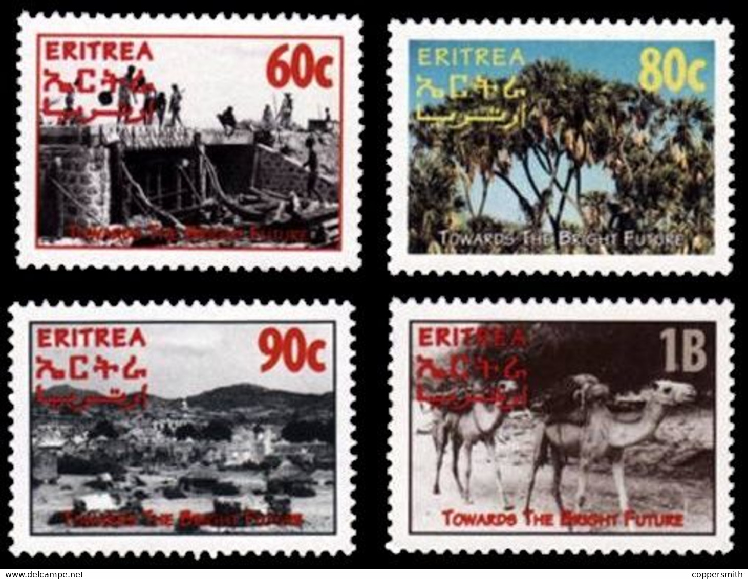 (012) Eritrea  Future / Zukunft ** / Mnh  Michel  59-62 - Erythrée