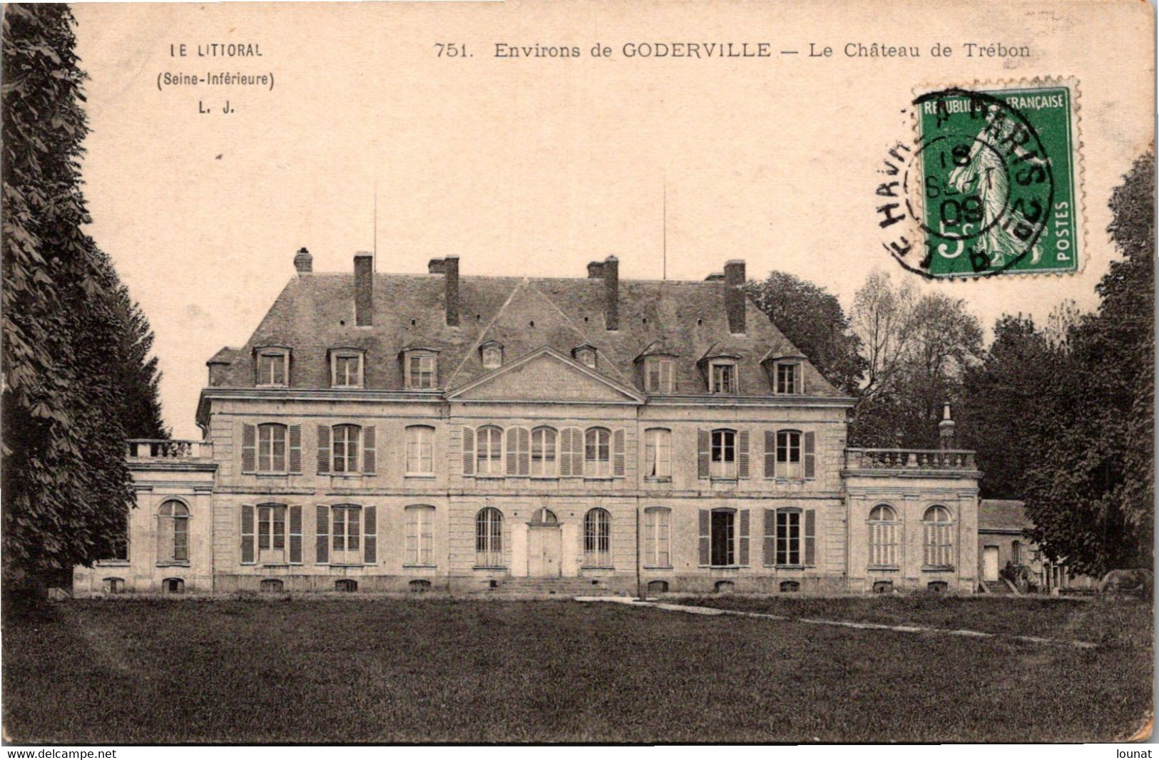 76 GODERVILLE - Le Château De Trébon - Goderville