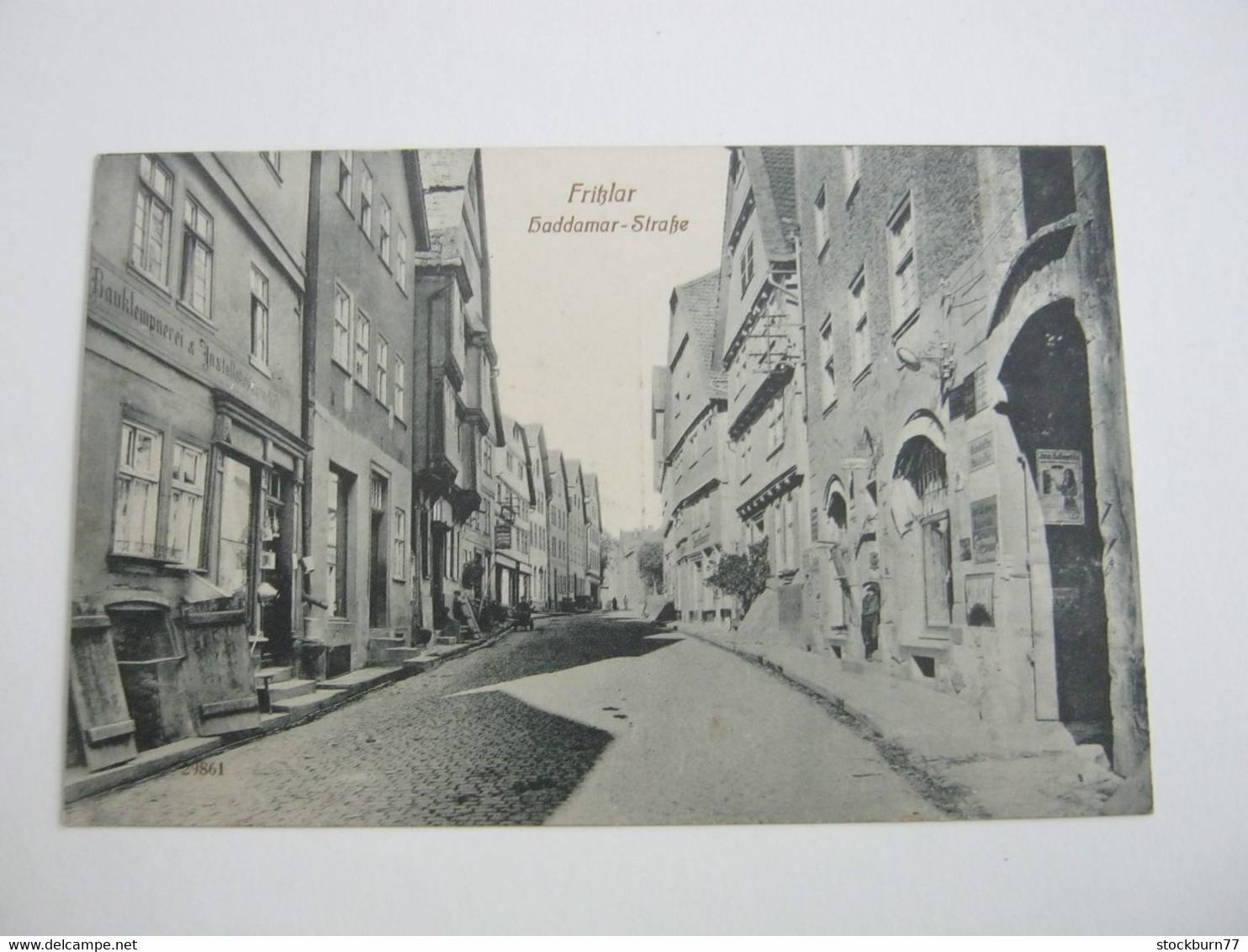 FRITZLAR , Strasse   ,    Schöne Karte Um 1910 ,    Siehe  2 Abbildungen - Fritzlar