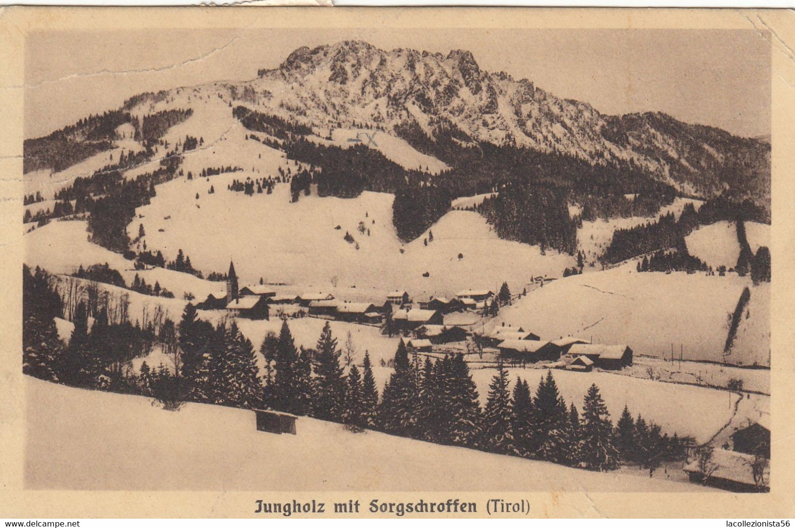 11666-JUNGHOLZMIT SORGSCHROFFEN(TIROL)-1926-FP - Jungholz