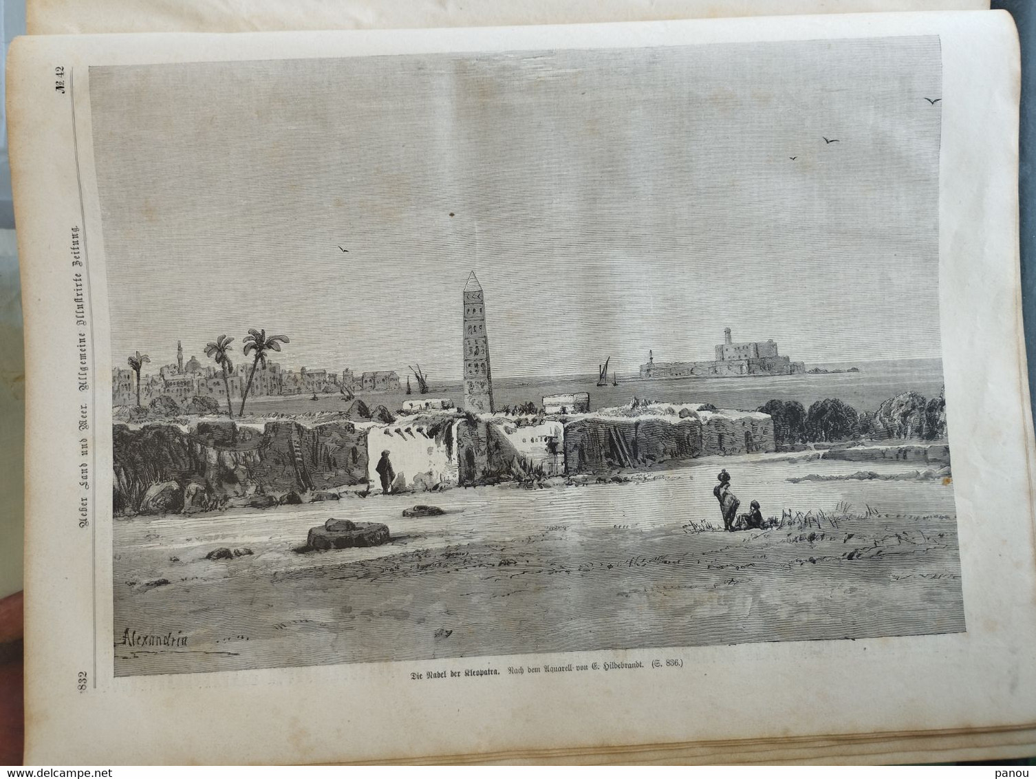 Über Land Und Meer 1874 Band 32 Nr 42. NURNBERG. AGYPTEN KLEOPATRA EGYPT - Autres & Non Classés