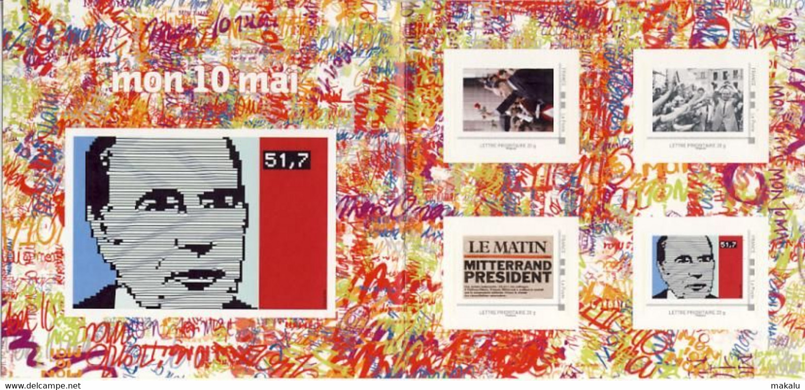 France François Mitterrand Collector Du PS : 10 Mai 1981 - Unused Stamps