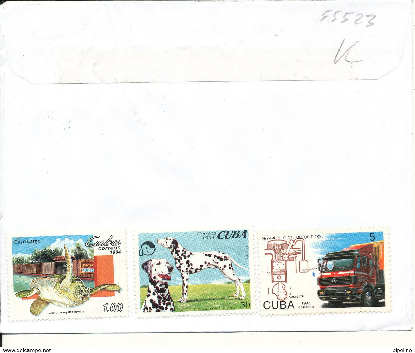 Cuba Registered Cover Sent To Germany With More Topic Stamps On Front And Backside Of The Cover - Lettres & Documents