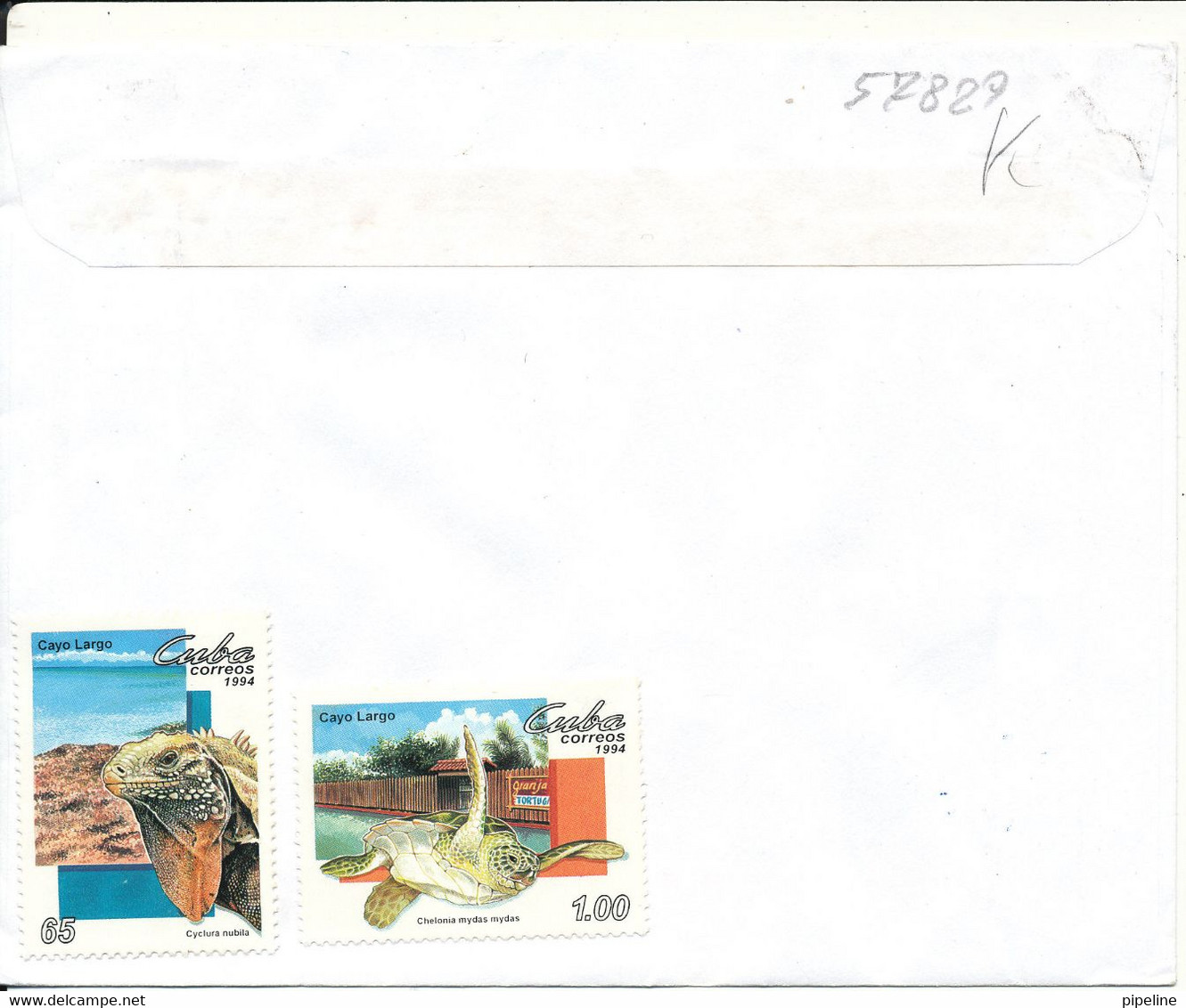 Cuba Registered Cover Sent To Germany With More Topic Stamps On Front And Backside Of The Cover - Covers & Documents