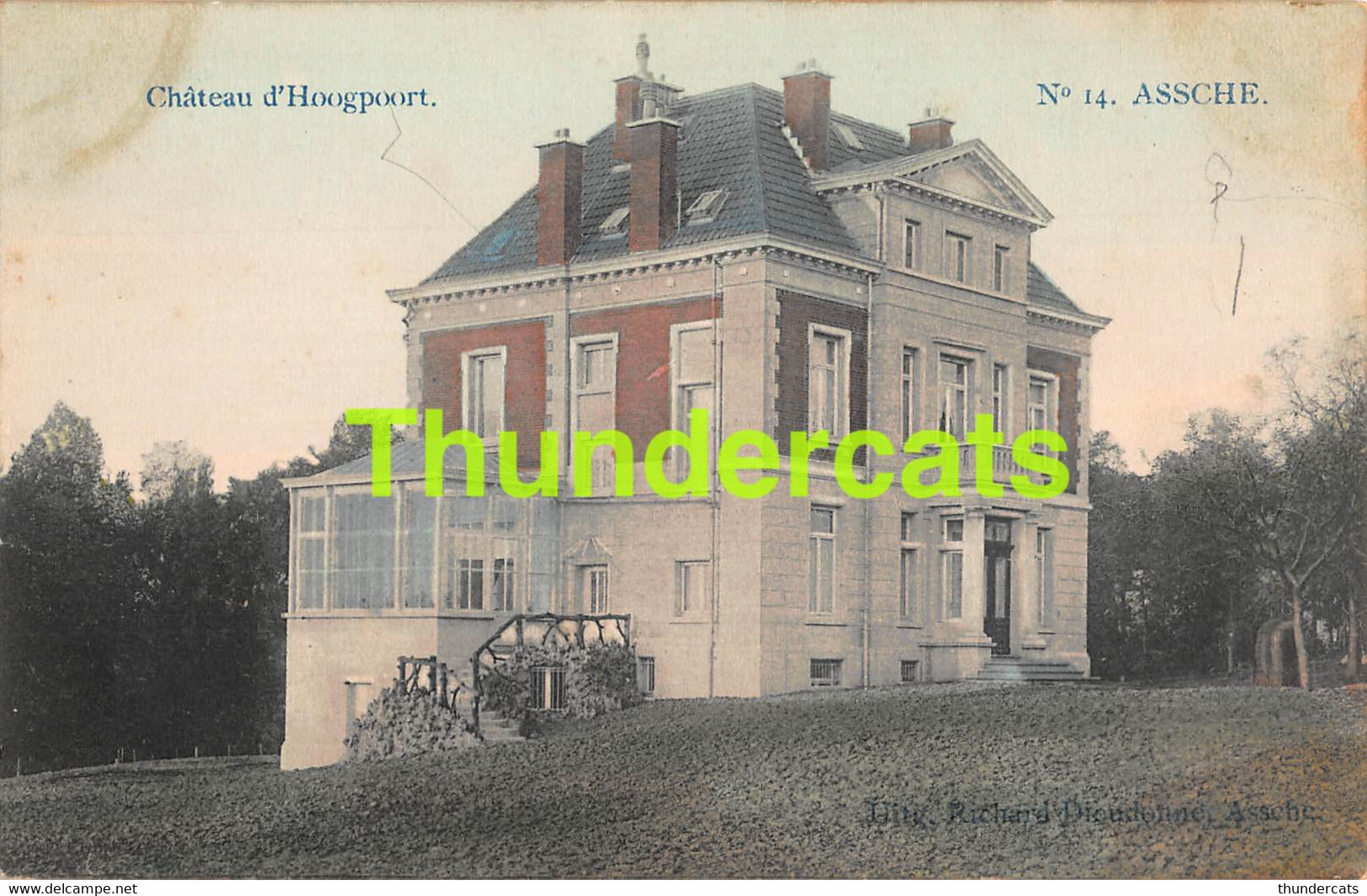 CPA ASSE ASSCHE CHATEAU D'HOOGPOORT - Asse